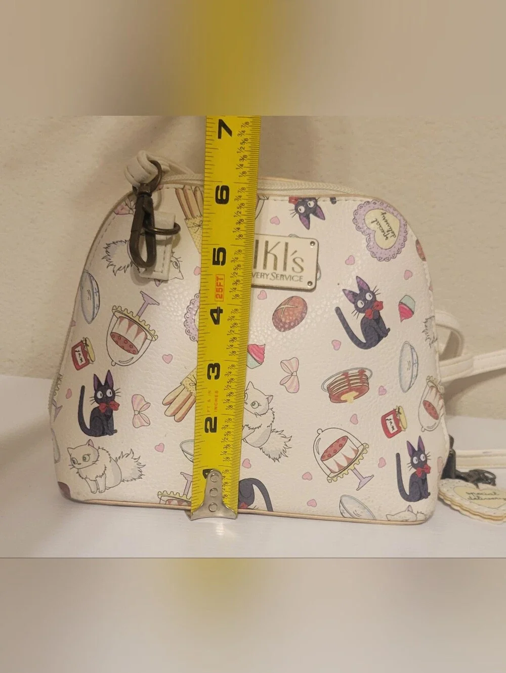 Vintage Loungefly Cream Kiki's Delivery Service Character Crossbody